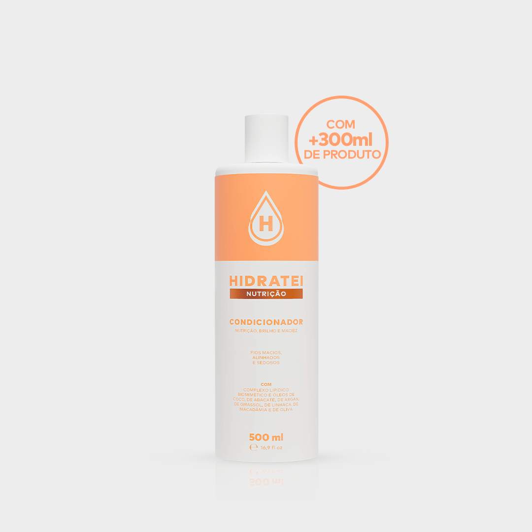 Condicionador Nutrição 500ml - Linha Nutrição - Hidratei