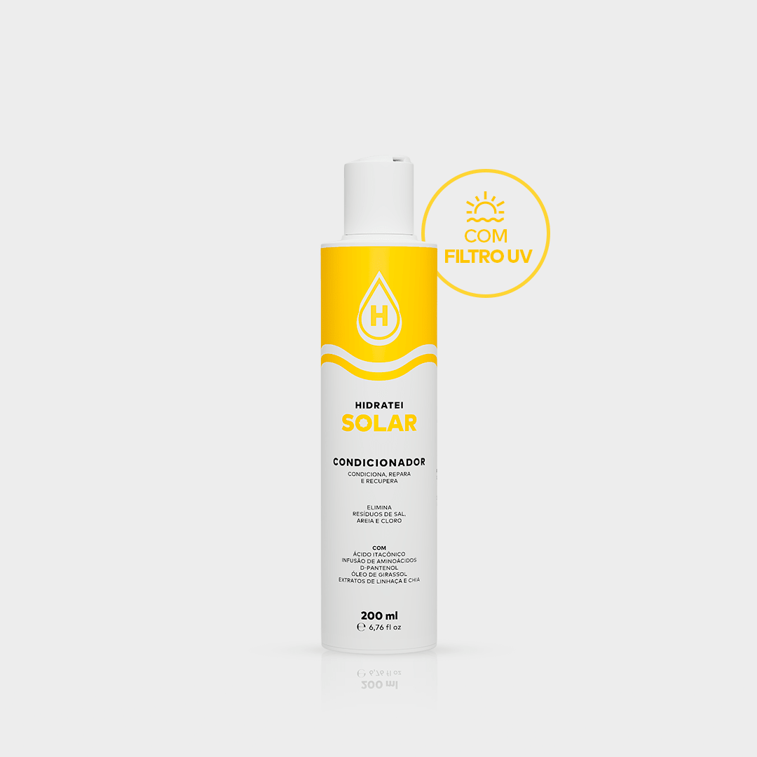 Condicionador Solar 200ml - Linha Solar - Hidratei