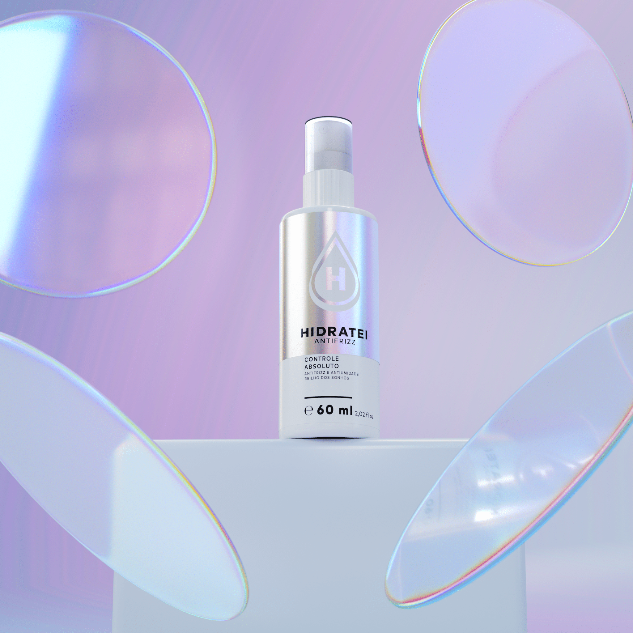 Controle Absoluto 60ml - Linha Antifrizz - Hidratei