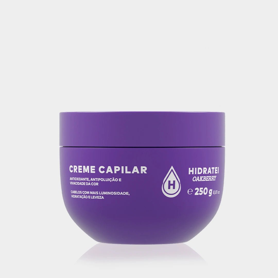 Creme Capilar Hidratei OAKBERRY 250g - HIDE - Hidratei