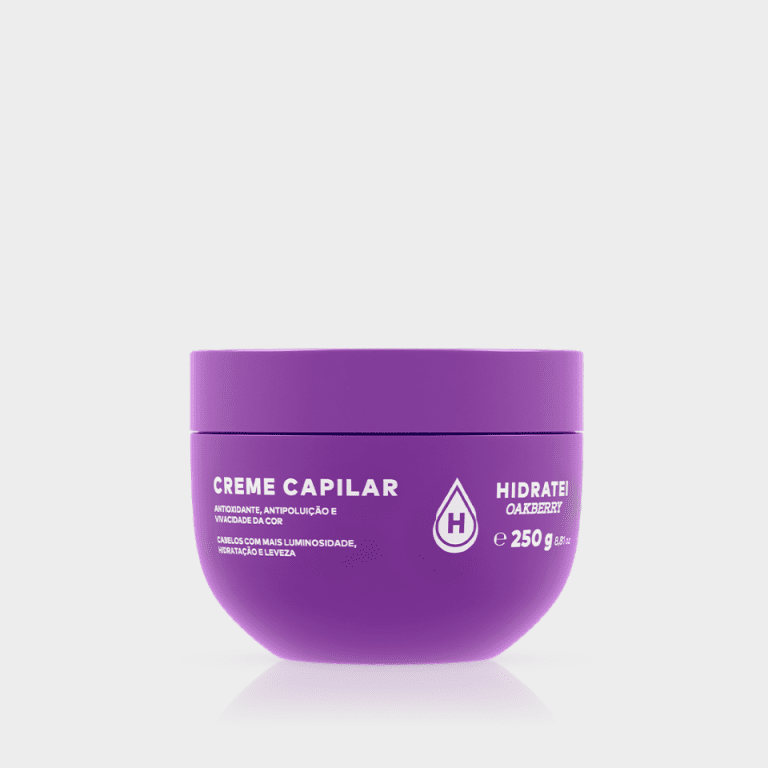 Creme Capilar OAKBERRY 250g - Linha Oakberry - Hidratei