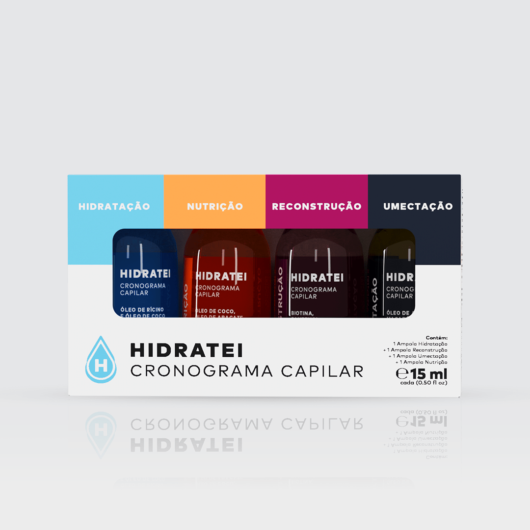 Cronograma Capilar Hidratei - Kit - Hidratei