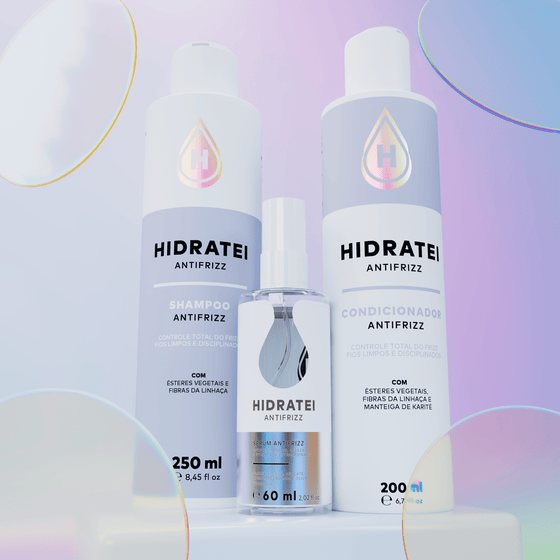 Kit Antifrizz - Linha Antifrizz - Hidratei