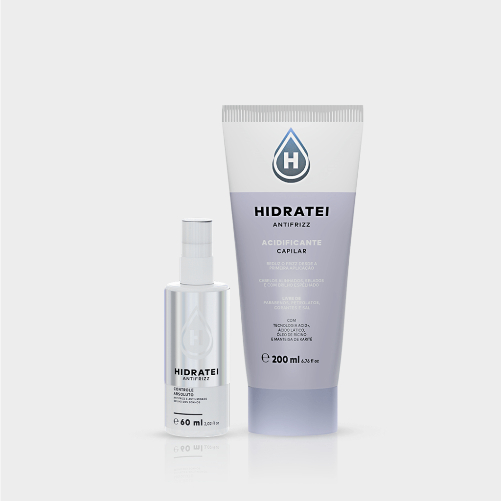 Kit Blindagem Absoluta Antifrizz - Linha Antifrizz - Hidratei