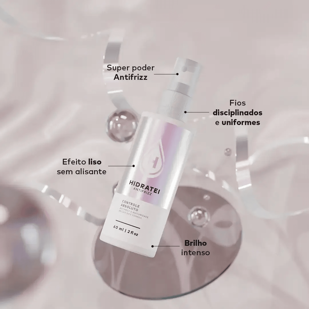 Kit Controle e Brilho - Linha Antifrizz - Hidratei