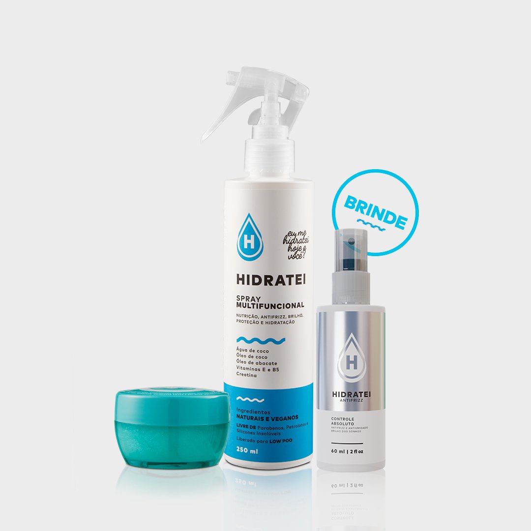 Kit de Finalização sem Frizz - Kits Especiais - Hidratei