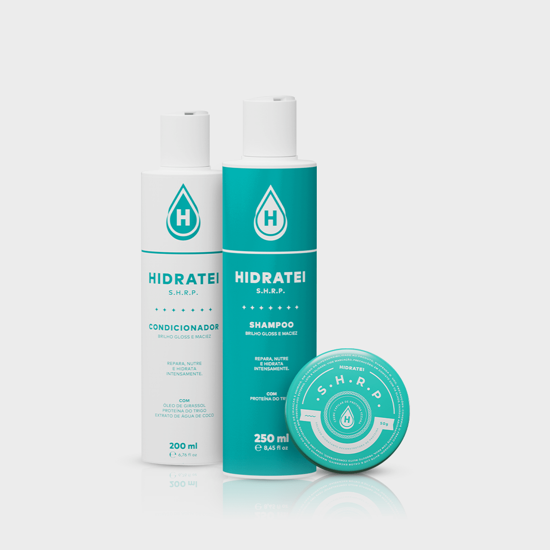 Kit Gloss SHRP Hidratei - Linha SHRP - Hidratei