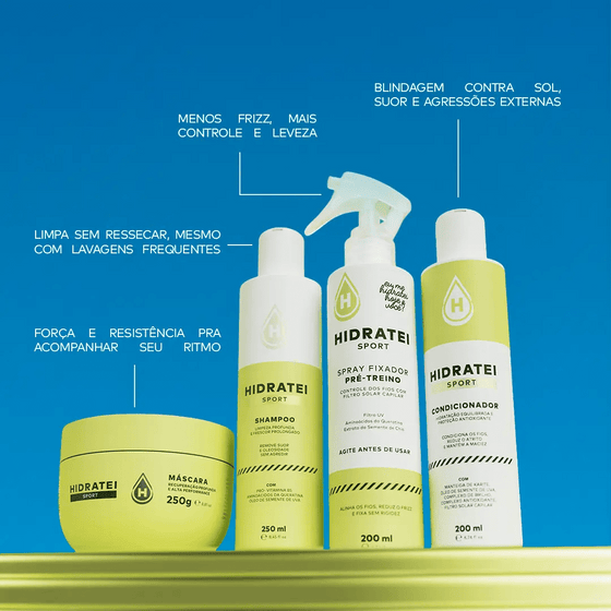 Kit Linha Completa Sport - Linha Sport - Hidratei