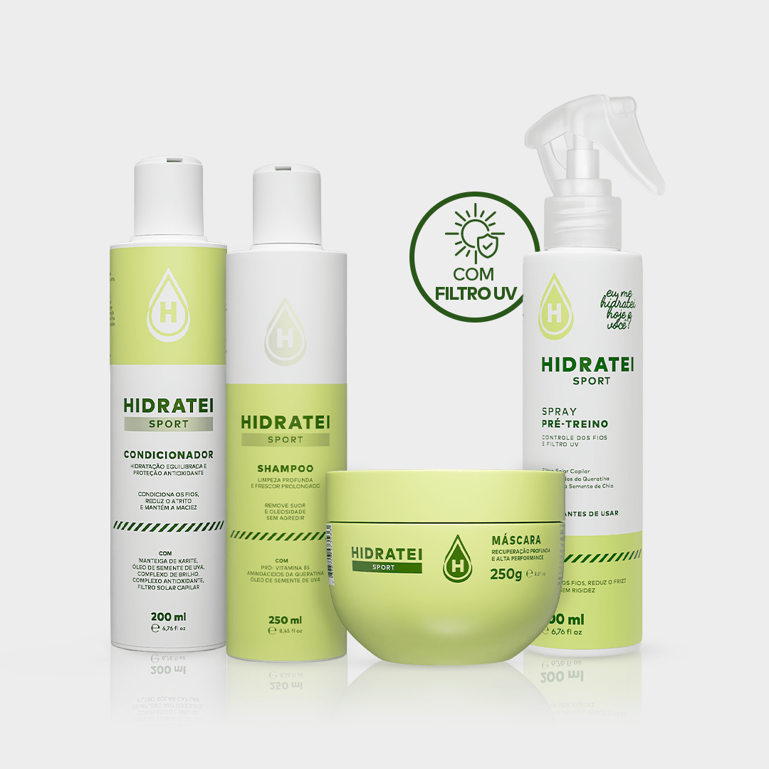 Kit Linha Completa Sport - Linha Sport - Hidratei