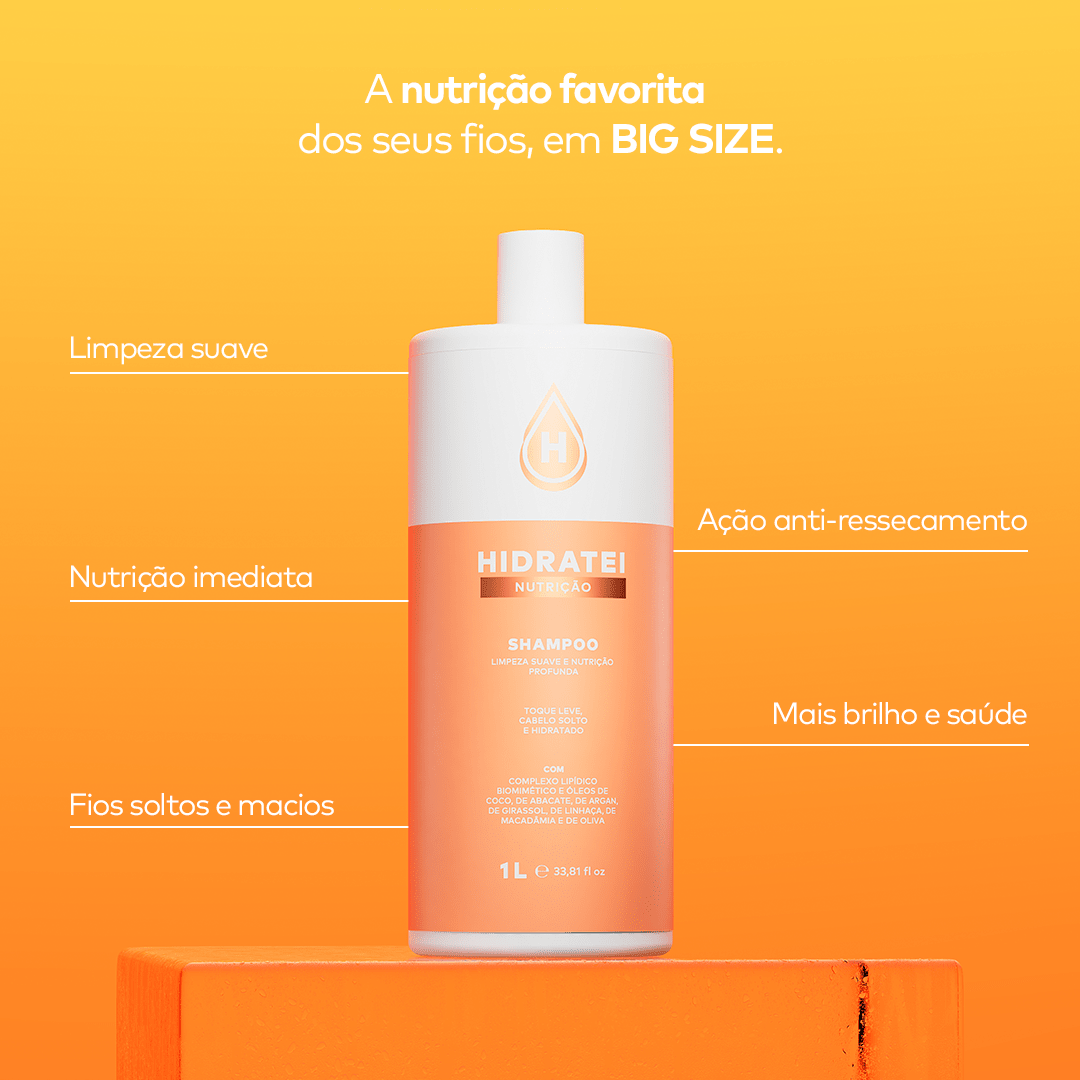 Kit Nutrição Big Size - Linha Nutrição - Hidratei