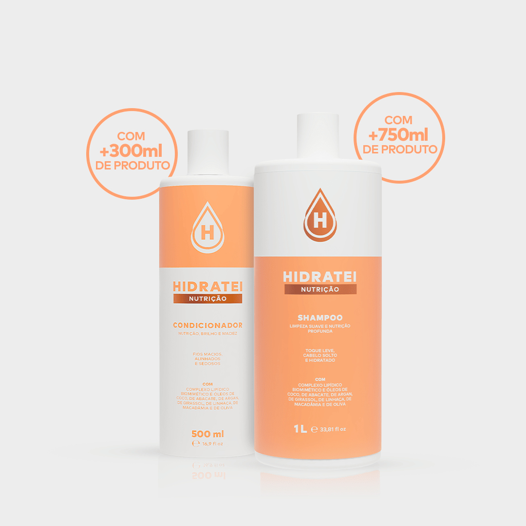 Kit Nutrição Big Size - Linha Nutrição - Hidratei