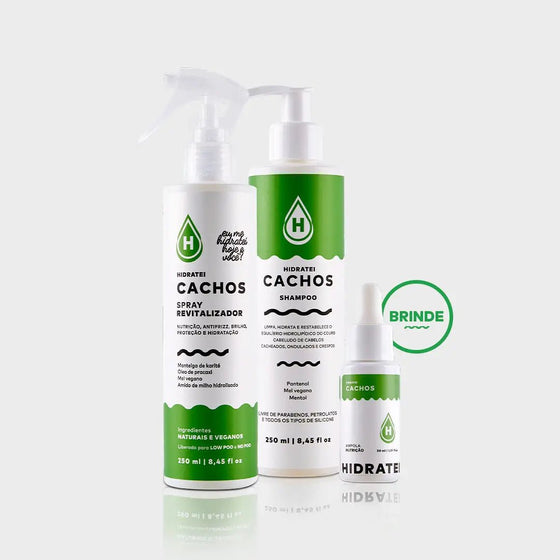 Kit Nutrição Cachos - Kits Cachos - Hidratei