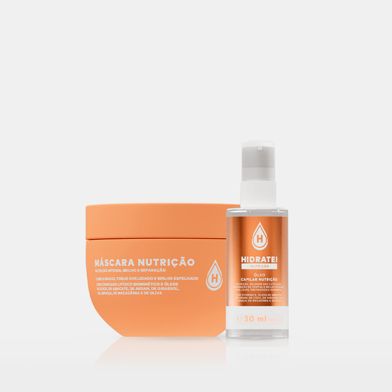 Kit Nutrição Radiante - Linha Nutrição - Hidratei