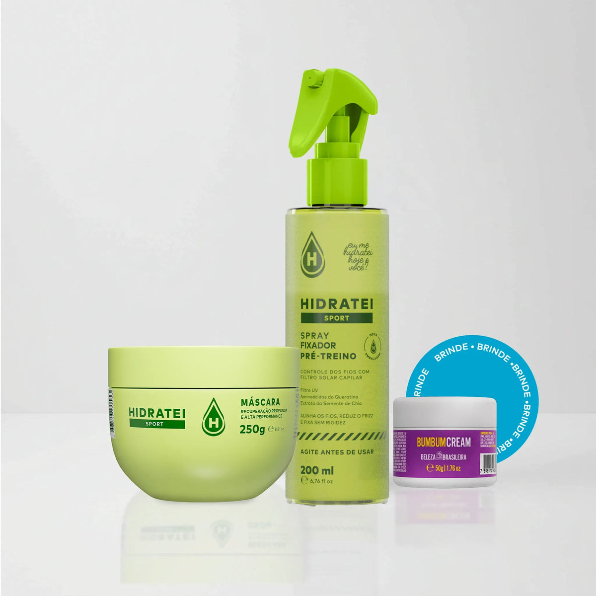 Kit Performance Sport | Ganhe um Bumbum Cream Travel Size - Linha Sport - Hidratei