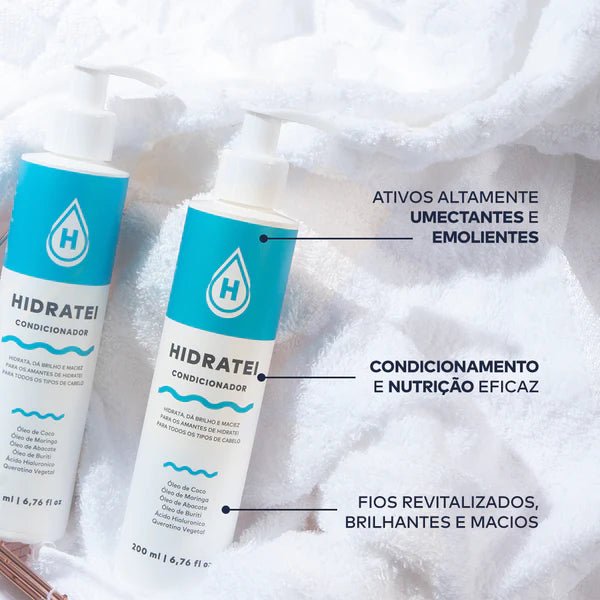 Kit Shampoo e Condicionador Hidratei - Kits Especiais - Hidratei