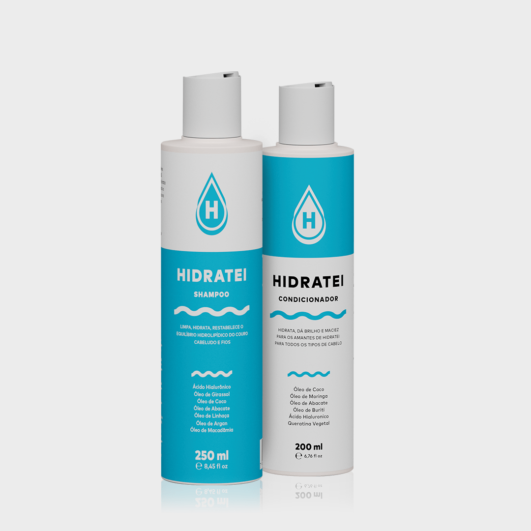 Kit Shampoo e Condicionador Multifuncional - Linha Multifuncional - Hidratei