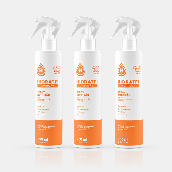 Kit Super Trio Nutrição - Linha Nutrição - Hidratei