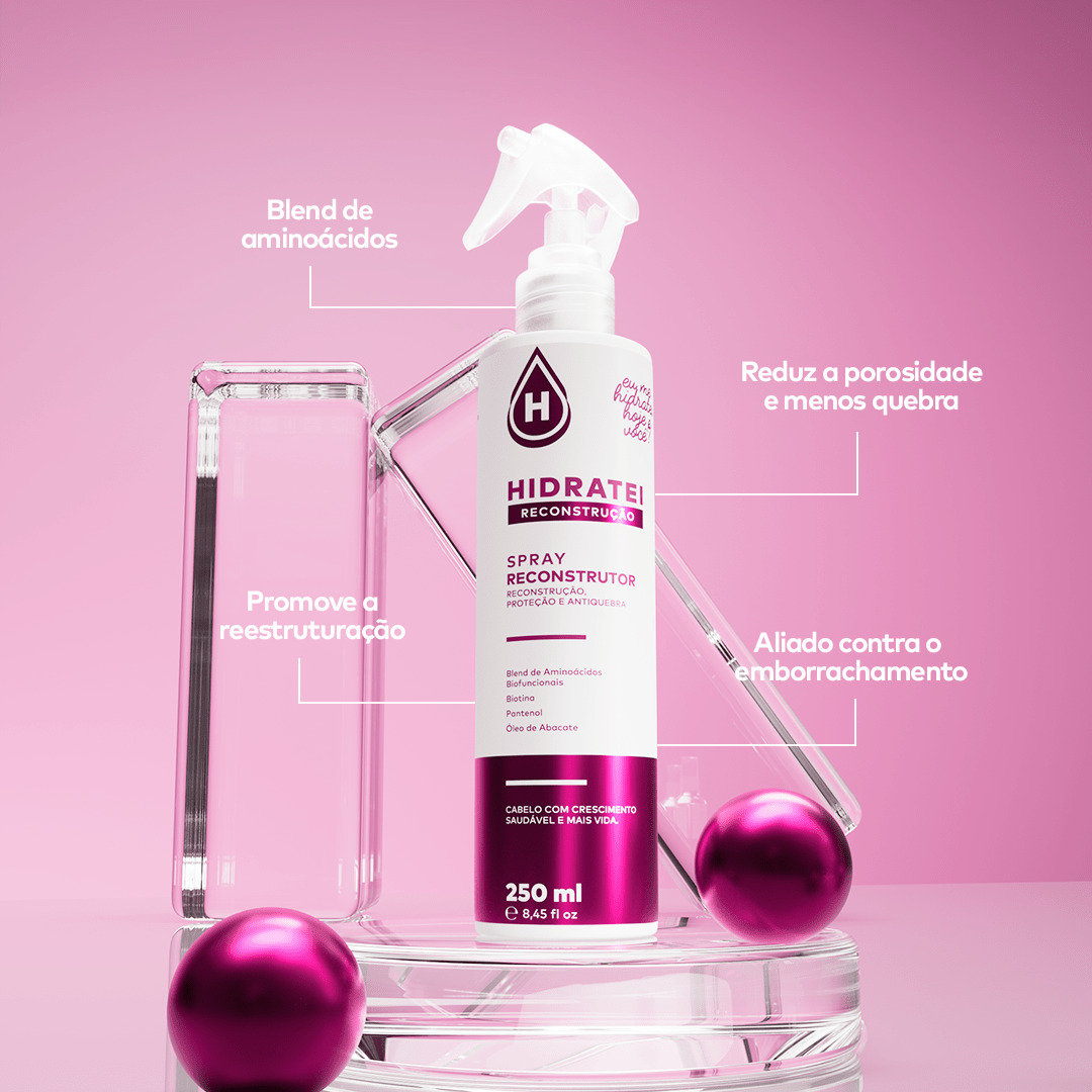 ライフエッセンス2027.7 Leave-In Spray Reconstrução | Hidratei
