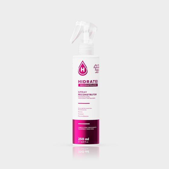 Leave - In Spray Reconstrução - Linha Reconstrução - Hidratei