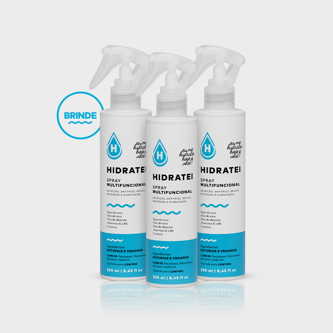 Leve 3 Pague 2 Spray Multifuncional - Linha Multifuncional - Hidratei