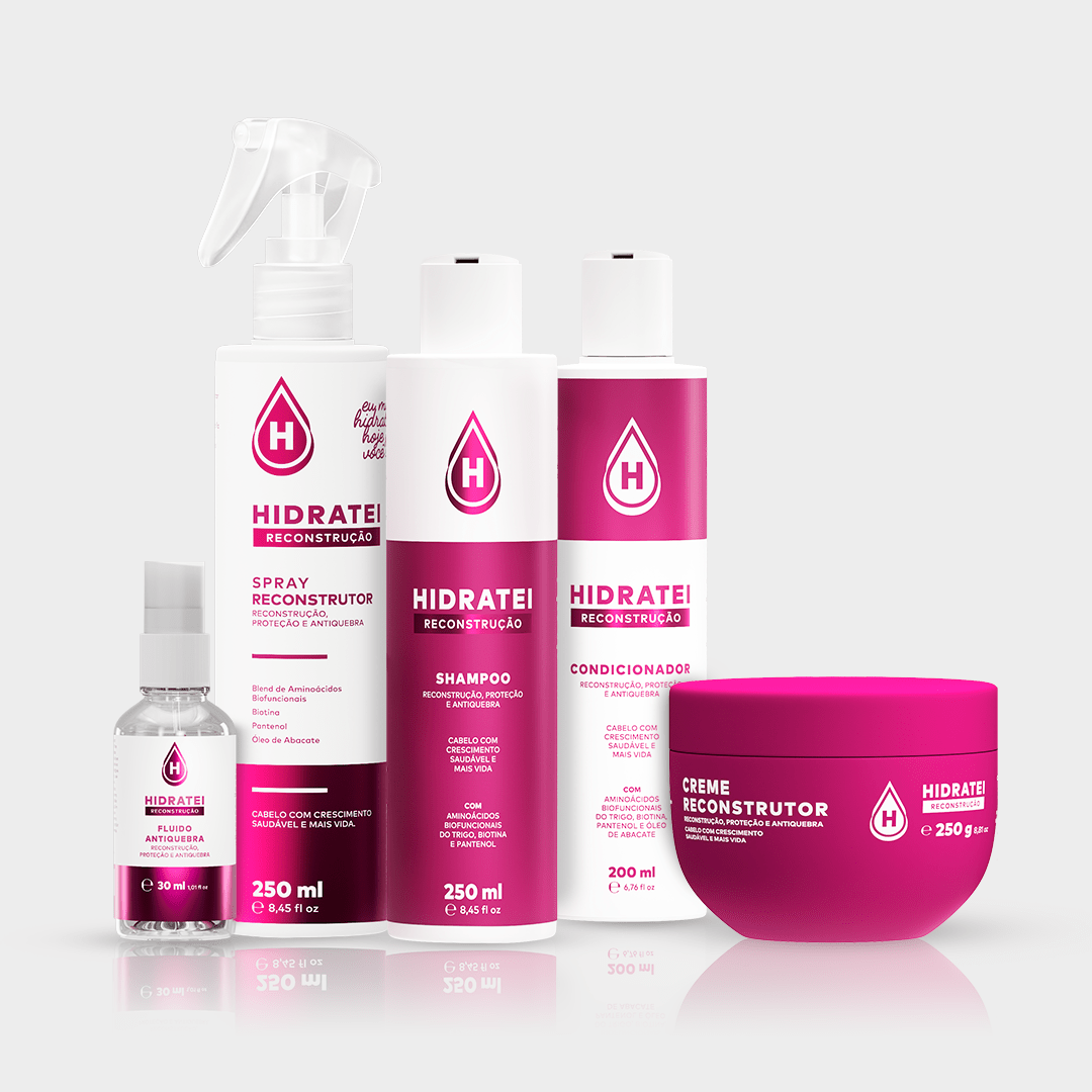 Linha Completa Reconstrução - Linha Reconstrução - Hidratei