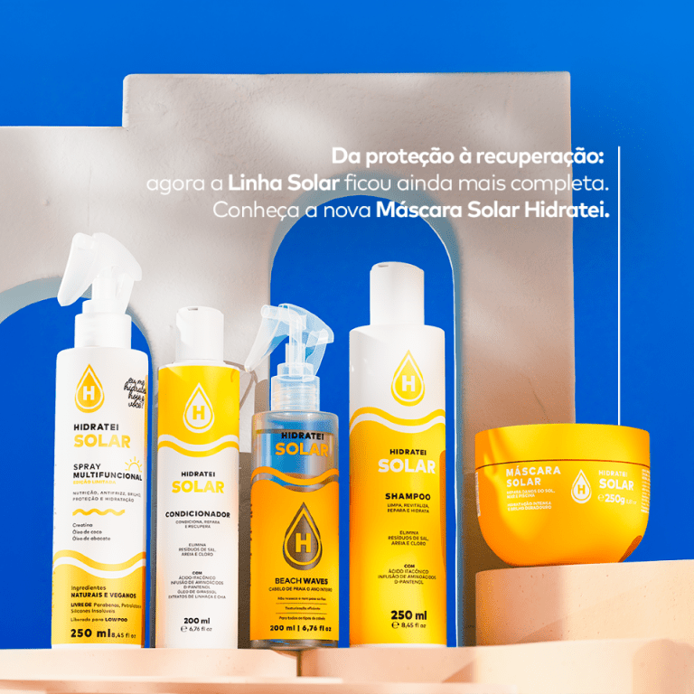 Linha Completa Solar - Linha Solar - Hidratei