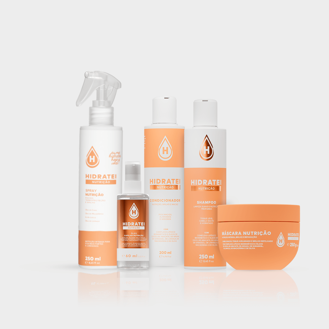 Linha Nutrição Completa - Linha Nutrição - Hidratei