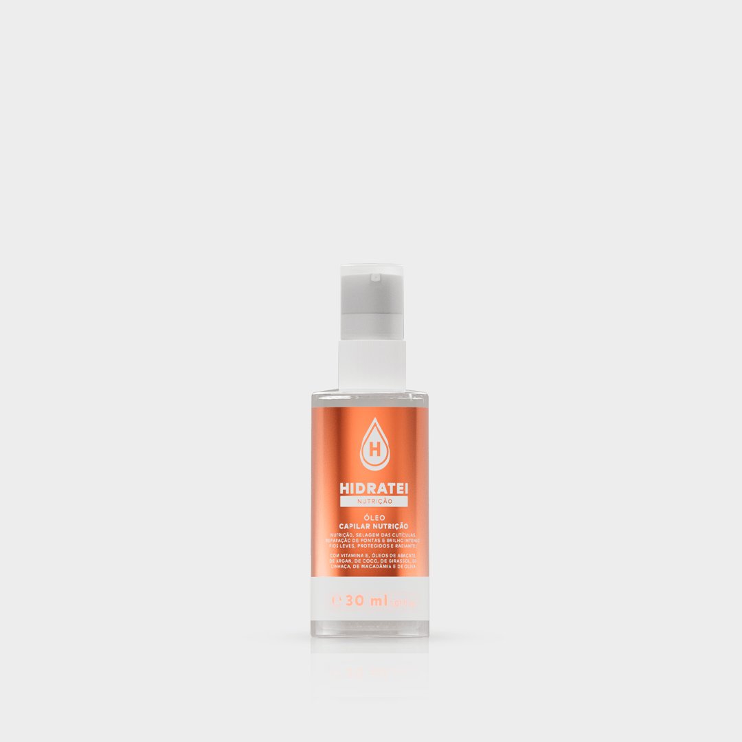 Óleo Capilar Nutrição 30ml - Linha Nutrição - Hidratei