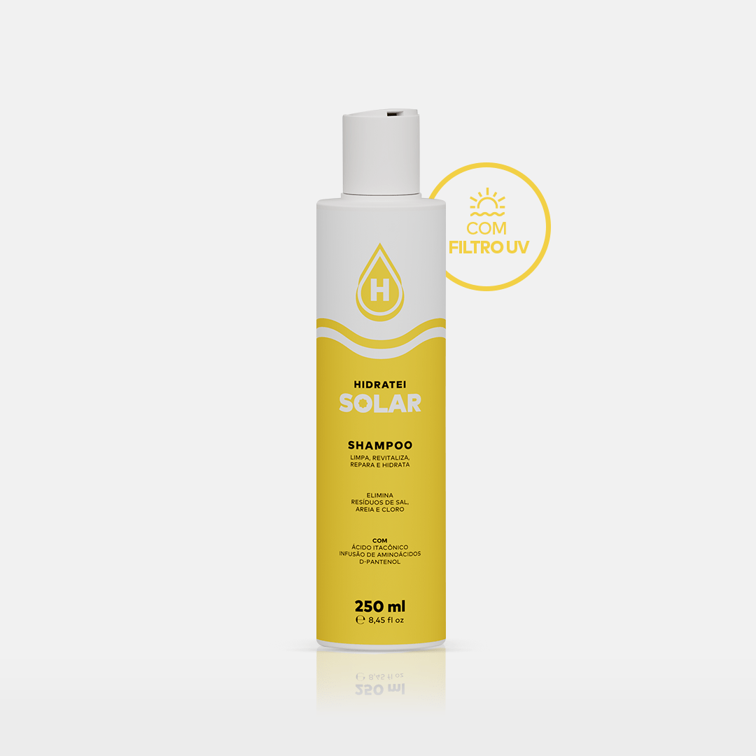 Shampoo Hidratei Solar – 250ml - Linha Solar - Hidratei