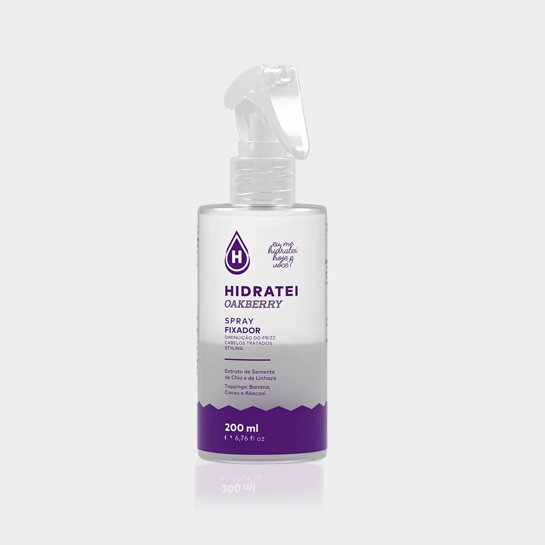 Spray Fixador Hidratei OAKBERRY 200ml - HIDE - Hidratei