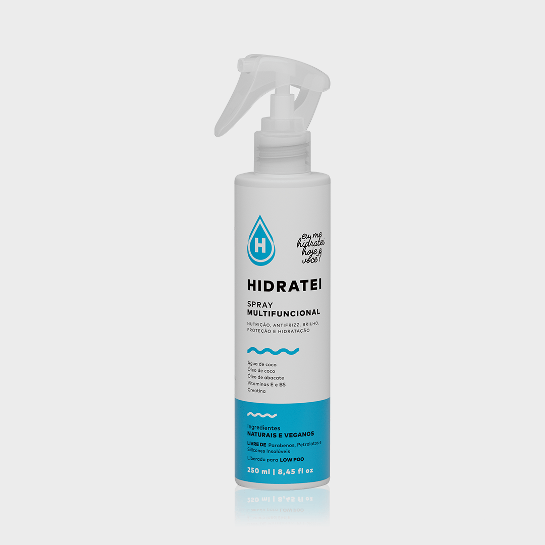 Spray Multifuncional Leave - in 250ml - Linha Tradicional - Hidratei