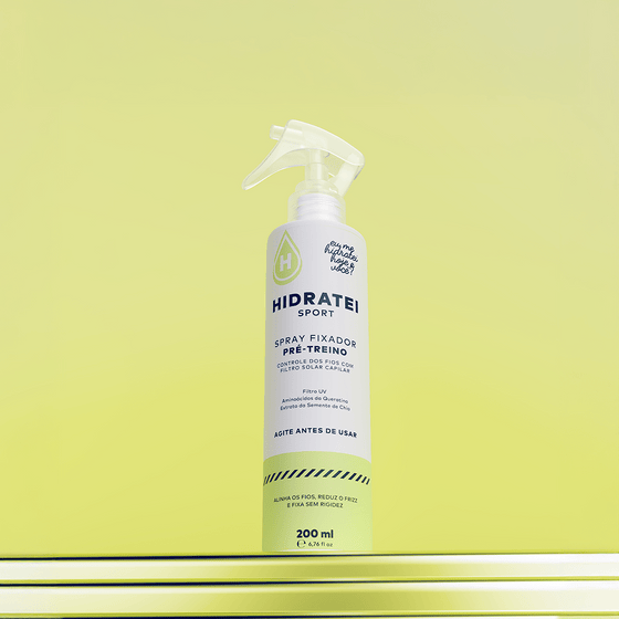 Spray Pré - Treino Sport 200ml - Linha Sport - Hidratei